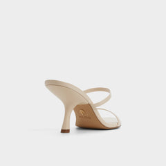 Aldo Avelinda in Cream - Heeled mule Women
