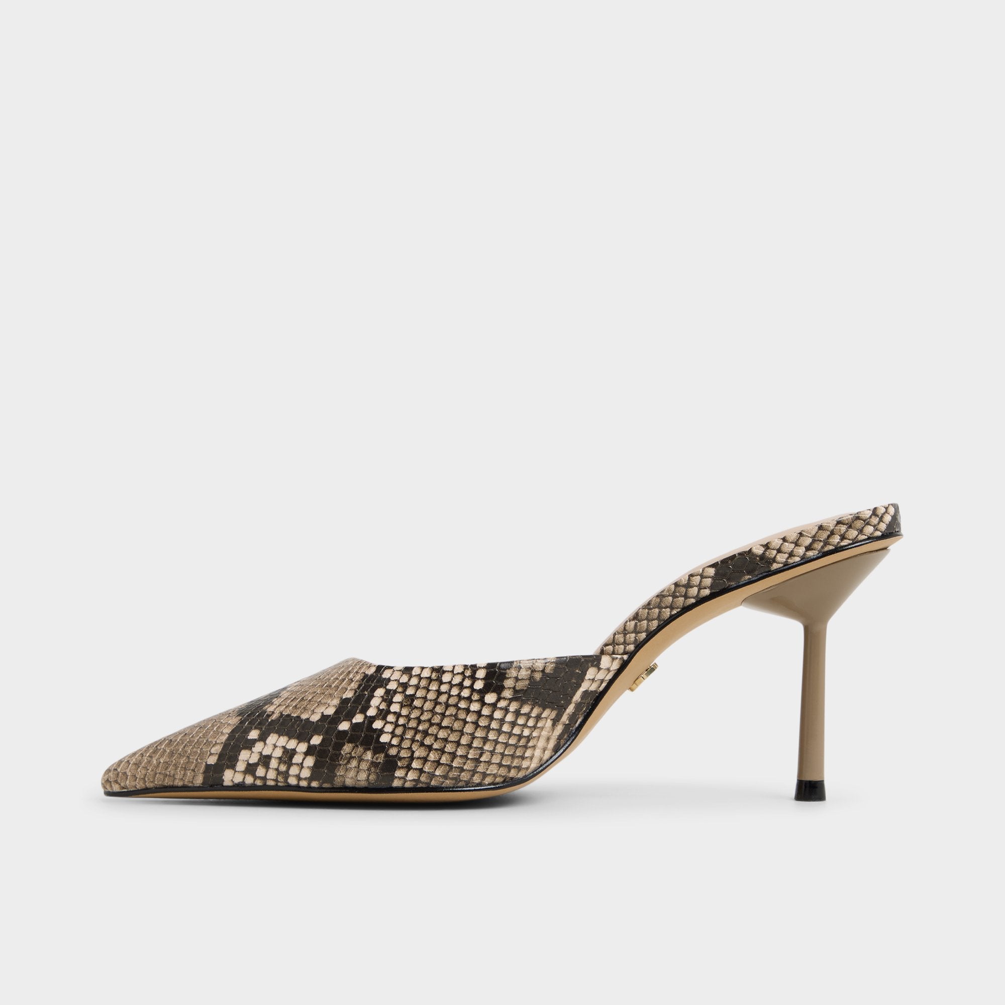 Aldo Beatrixy Python Women's Heeled mules - Heeled mule, Stiletto heel Women