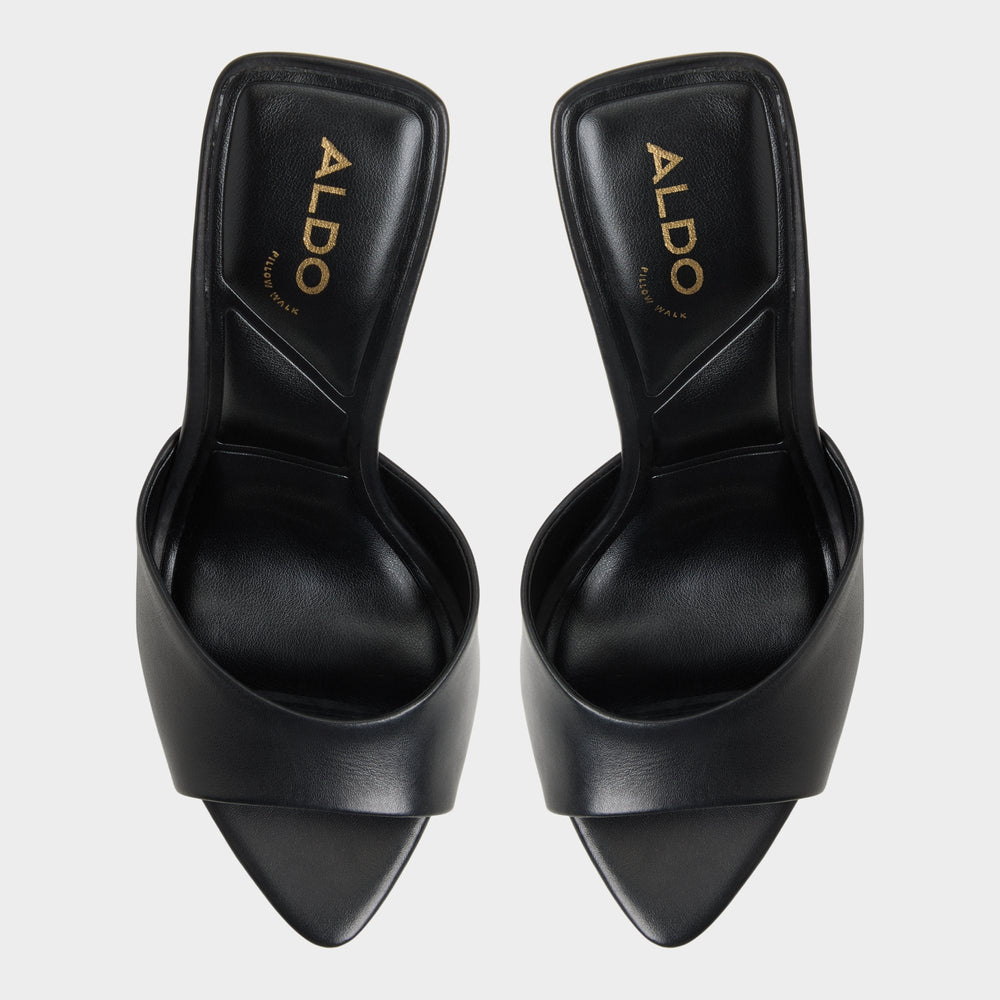 Aldo Madelan in Black - Heeled mule, Stiletto heel Women