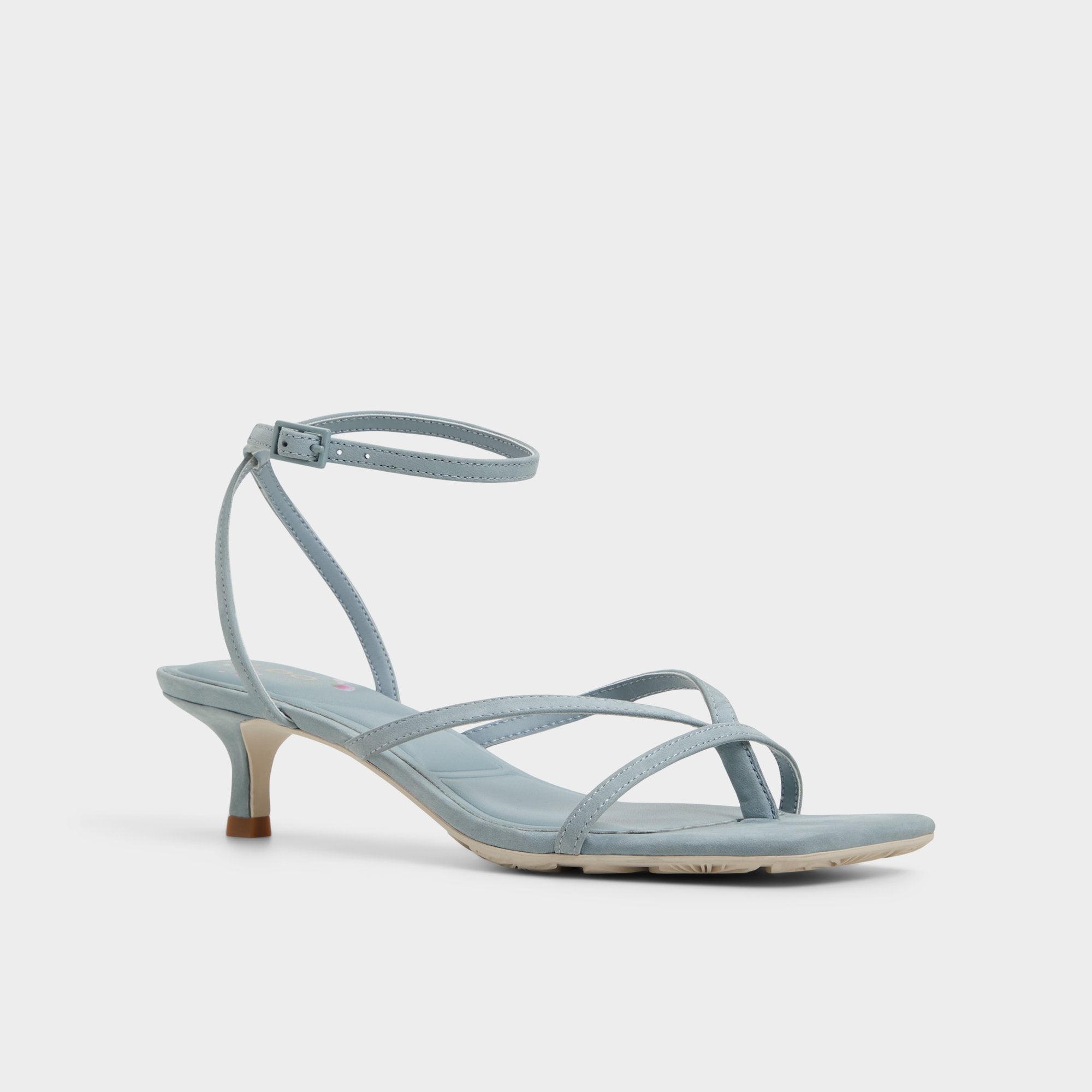 Aldo Soffie Other Blue Women's Strappy sandals - Strappy heeled sandal, Kitten heel Women
