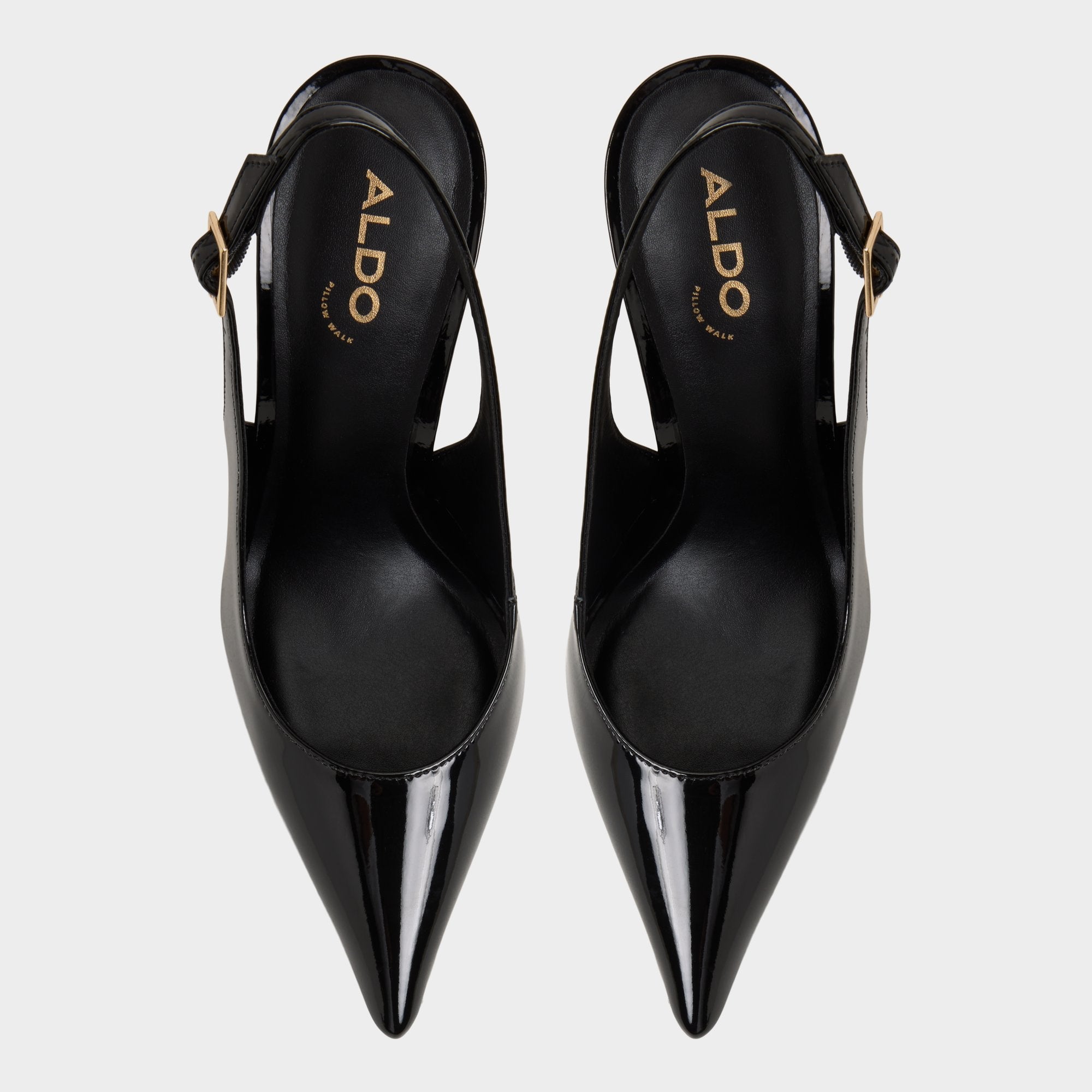 Aldo Stessysling Black Women's Pumps - Sling back high heel, Stiletto heel Women