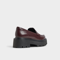 Aldo Cadaycia in Bordo - Loafer, Lug sole Women