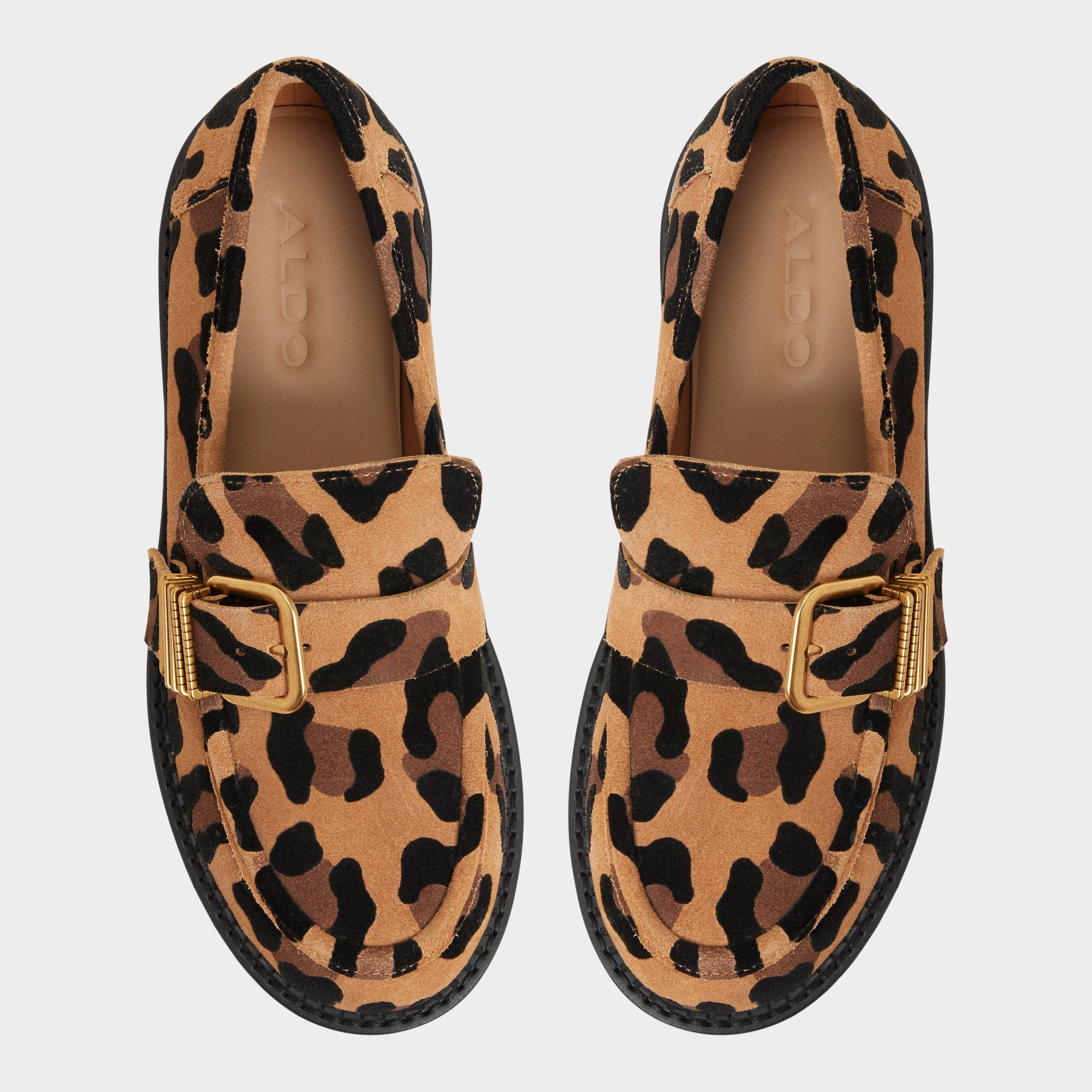 Aldo Kalya in Brown Multi - Loafer, Block heel Women