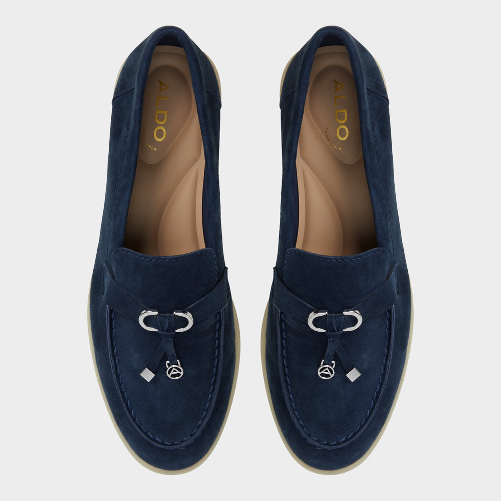 Aldo Creras Navy Women's Loafers & Oxfords - Loafer Women