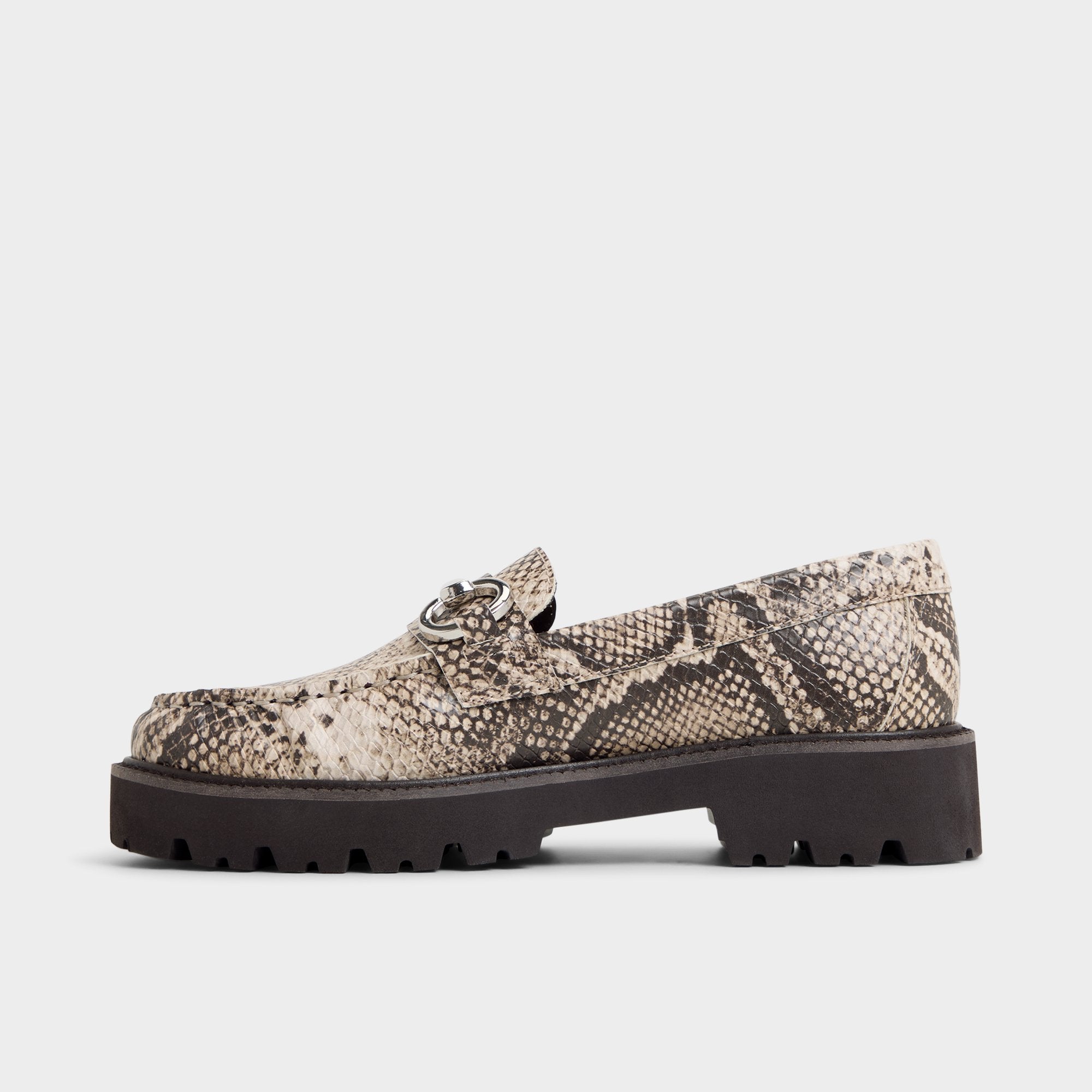 Aldo Danrose in Open Brown - Loafer, Lug sole Women