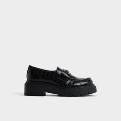 Aldo Miravelle in Black - Loafer, Lug sole Women