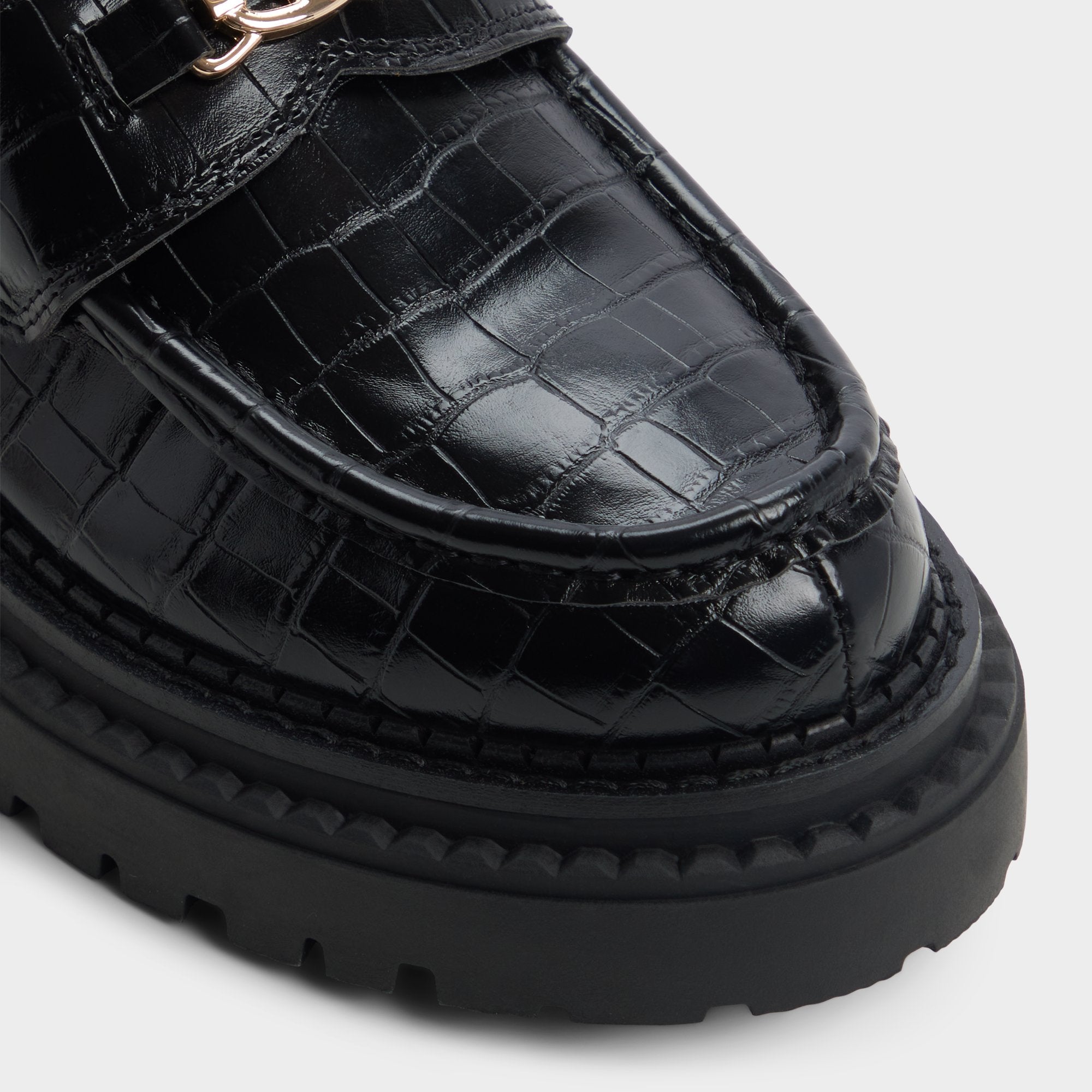 Aldo Miravelle in Black - Loafer, Lug sole Women