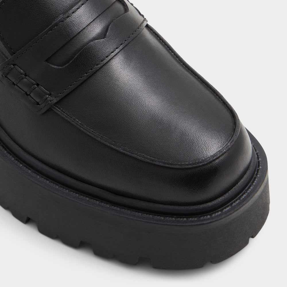 Aldo Cadaycia in Xt Black - Loafer, Lug sole Women