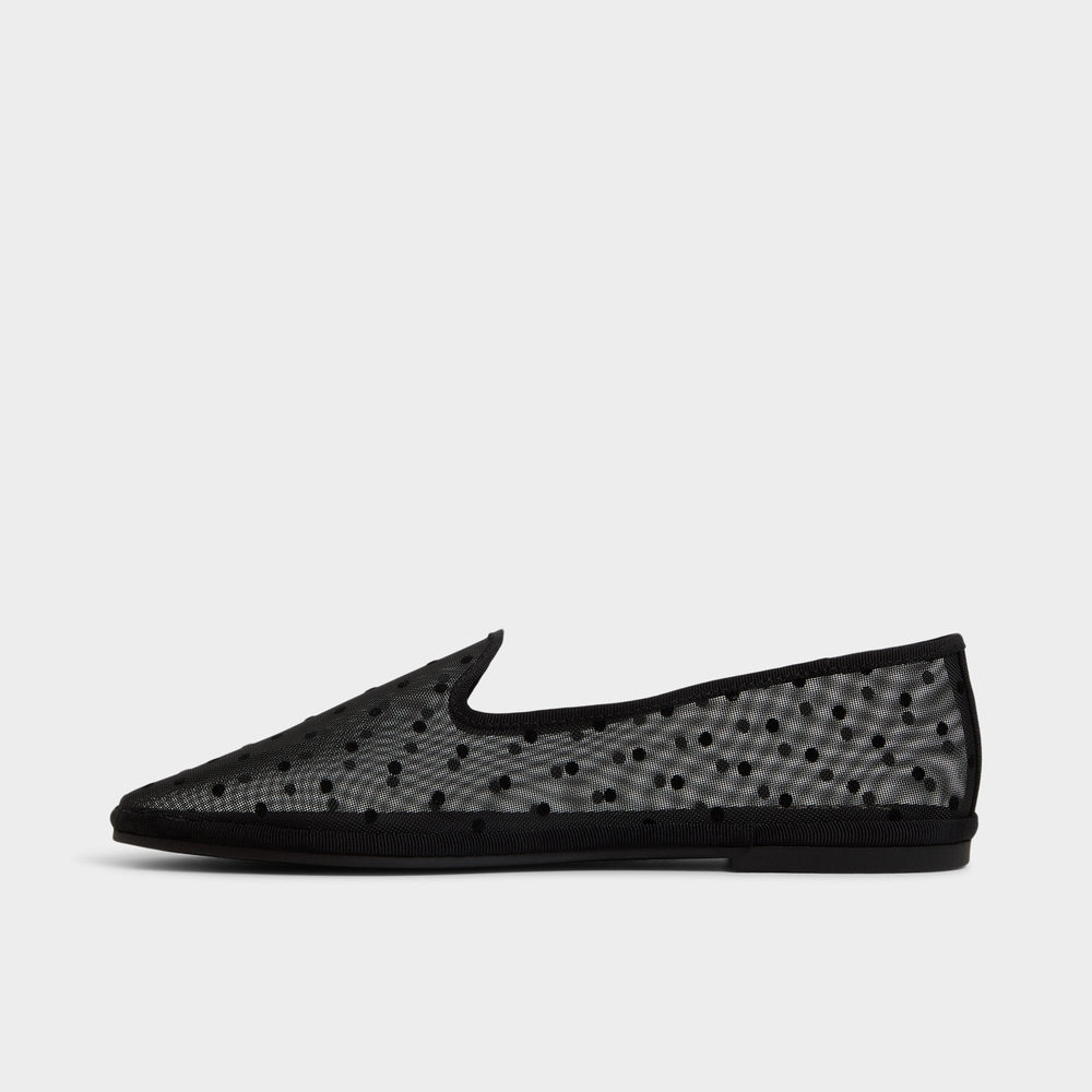 Aldo Aurabelle Black Textile Mesh Women's Loafers & Oxfords - Loafer Women