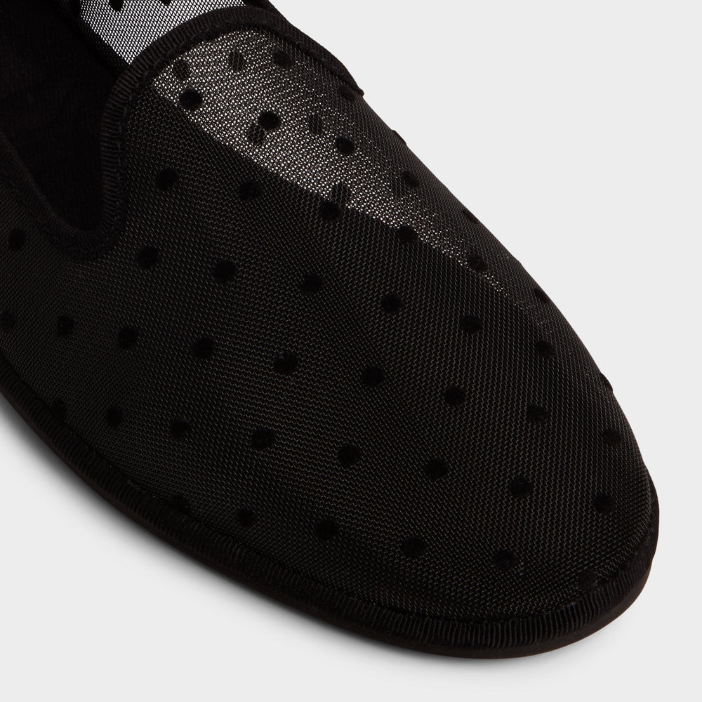 Aldo Aurabelle Black Textile Mesh Women's Loafers & Oxfords - Loafer Women