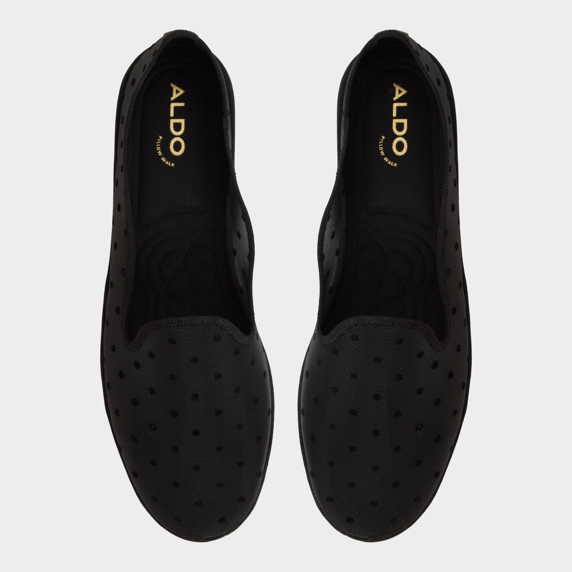 Aldo Aurabelle Black Textile Mesh Women's Loafers & Oxfords - Loafer Women