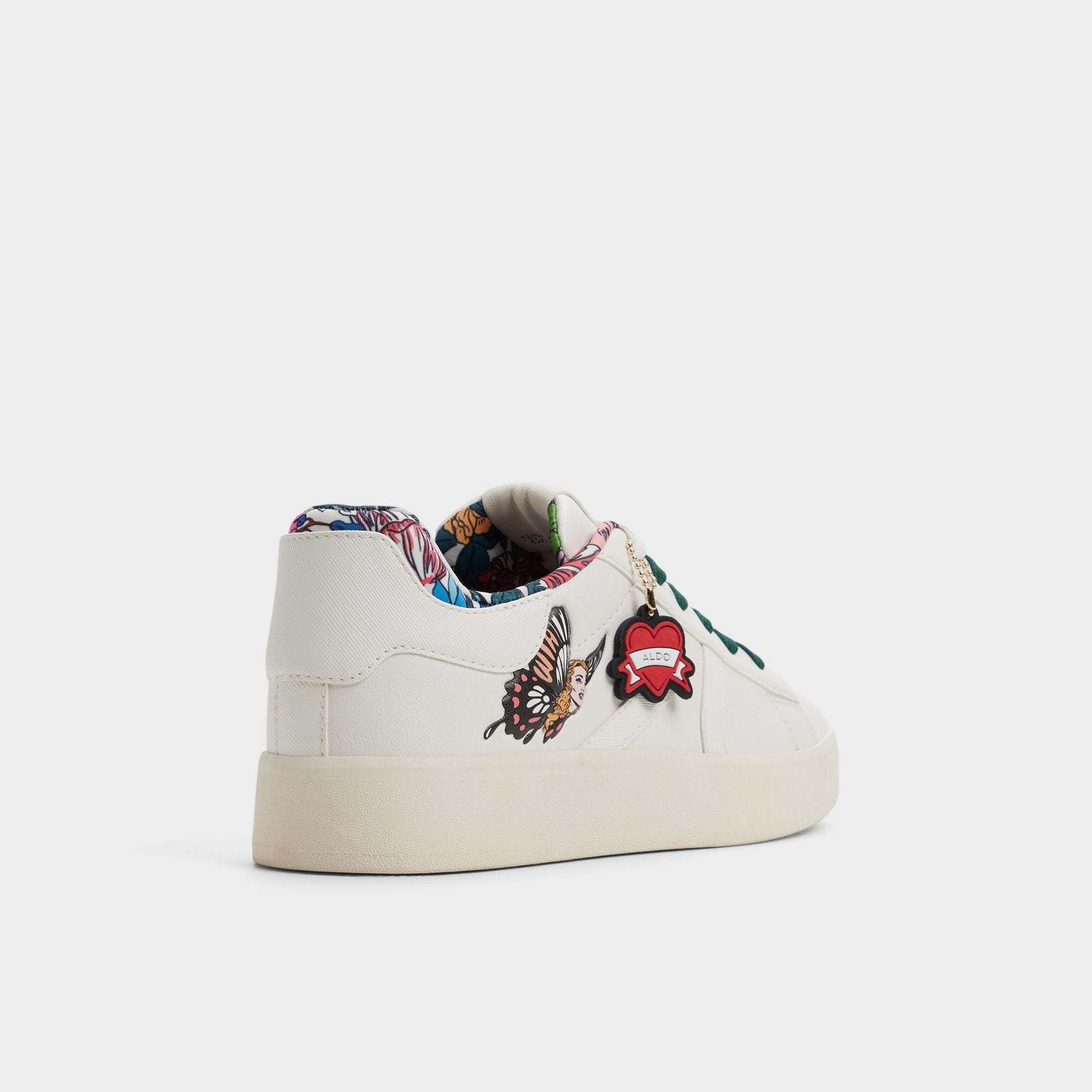 Aldo Whatisadam in White Multi - Women's low top sneaker, Cup sole Women