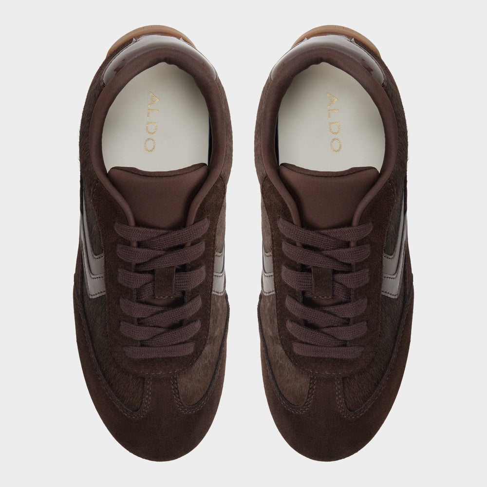 Aldo Coolchic in Dark Brown - Jogger sneaker Women