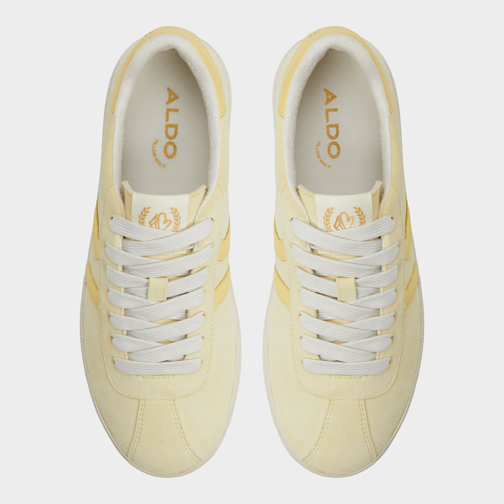 Aldo Chicsneaker Light Yellow Women's Low top sneakers - Low top sneaker, Cup sole Women