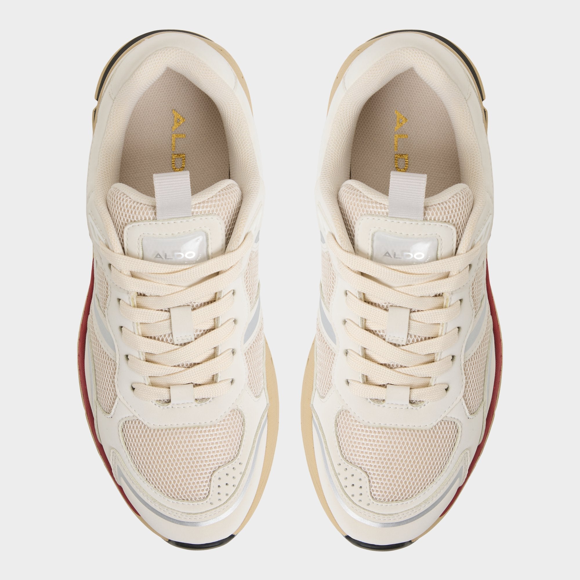 Aldo Pillowsnkr in L Cream Multi - Jogger sneaker Women