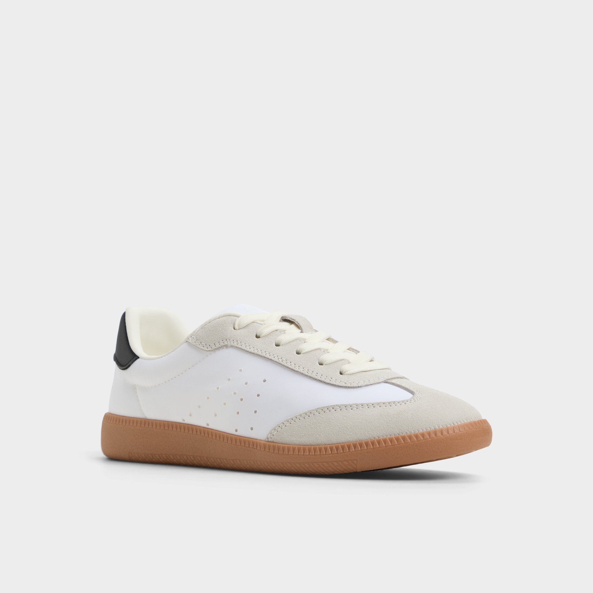 Aldo Clubstyle White/Black Women's Low top sneakers - Jogger sneaker, Jogger sole Women