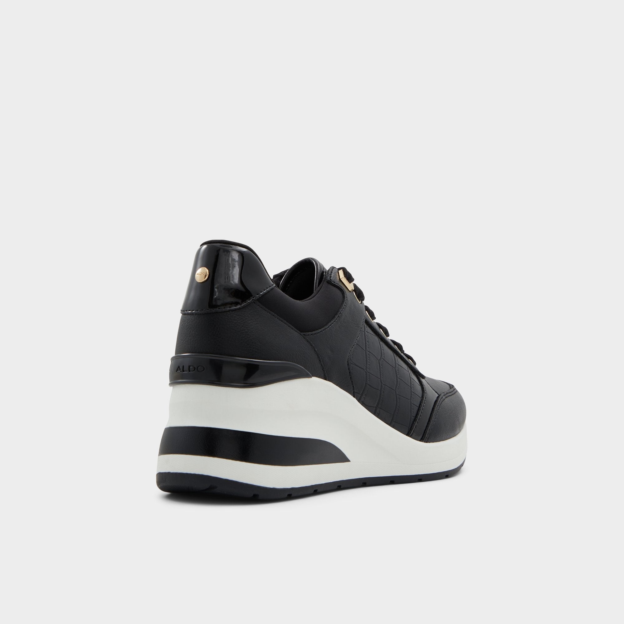 Aldo Iconistep Other Black Women's Platform and wedge sneakers - Wedge sneaker, Wedge heel Women