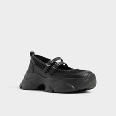 Aldo Aethera Black Women's Platform and wedge sneakers - Mary Jane Sneakers, Jogger sole Women