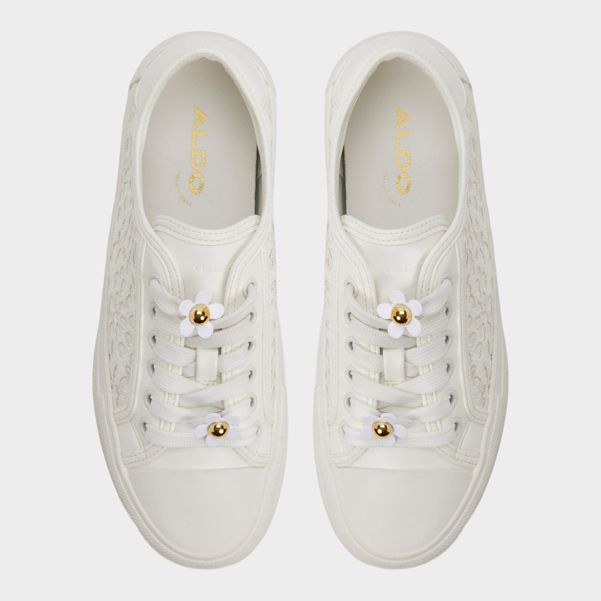 Aldo Rayes Open White Women's Low top sneakers - Sneaker, Platform Women