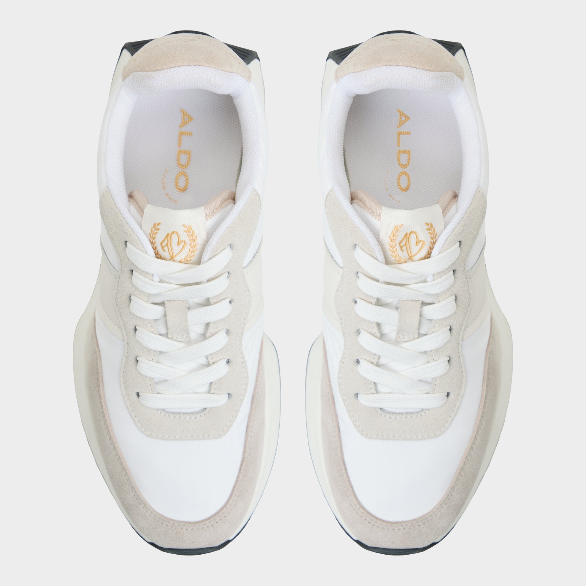Aldo Proader White/Bone Women's Low top sneakers - Jogger sneaker Women