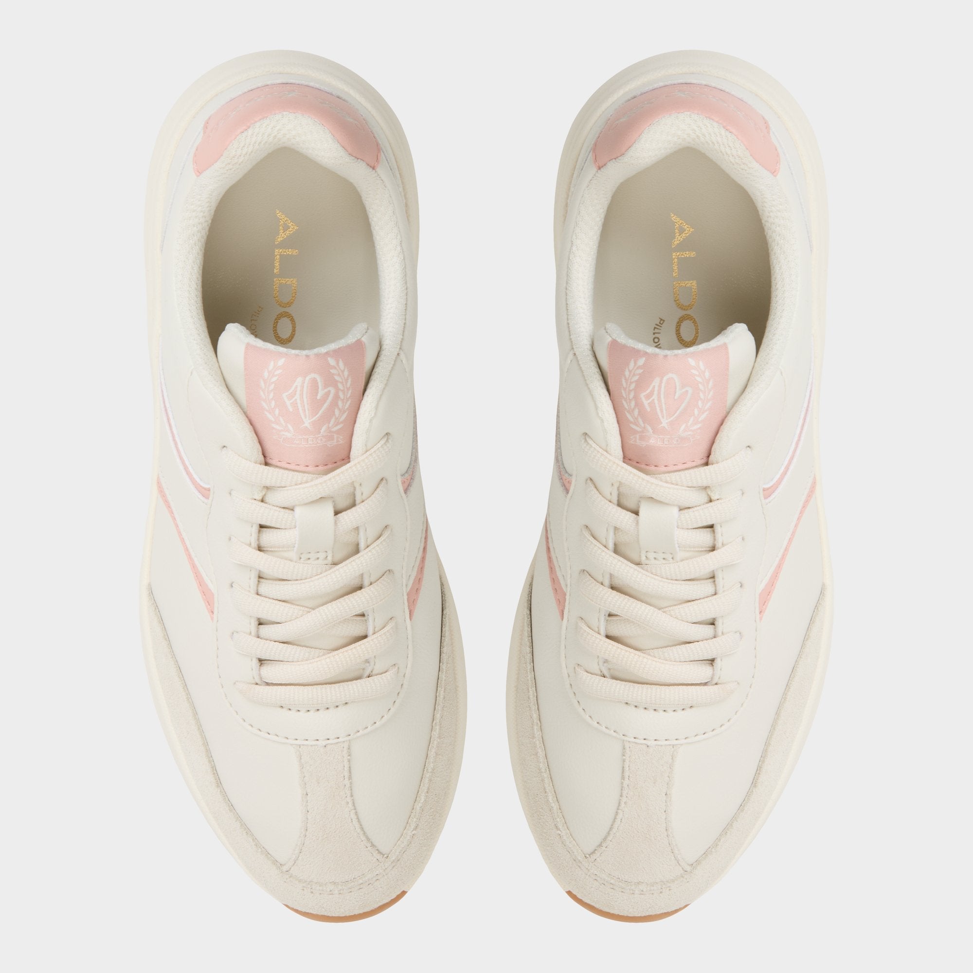 Aldo Clubchic Open Beige Women's Athletic Sneakers - Jogger sneaker Women