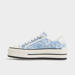 Aldo Rayes Open Blue Women's Platform and wedge sneakers - Low top sneaker, Platform Women