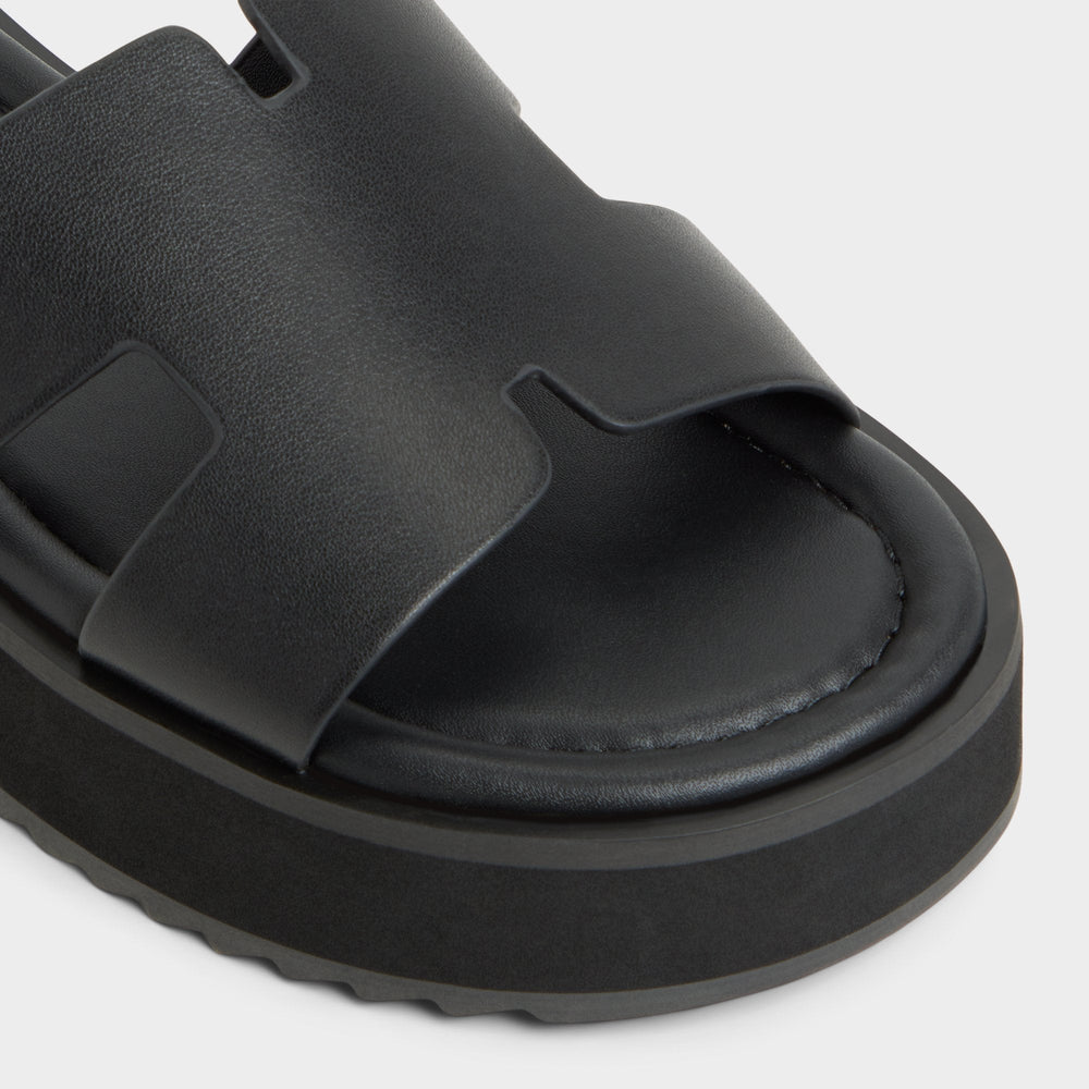 Aldo Anayelie in Black - Slide sandal, Platform Women|New