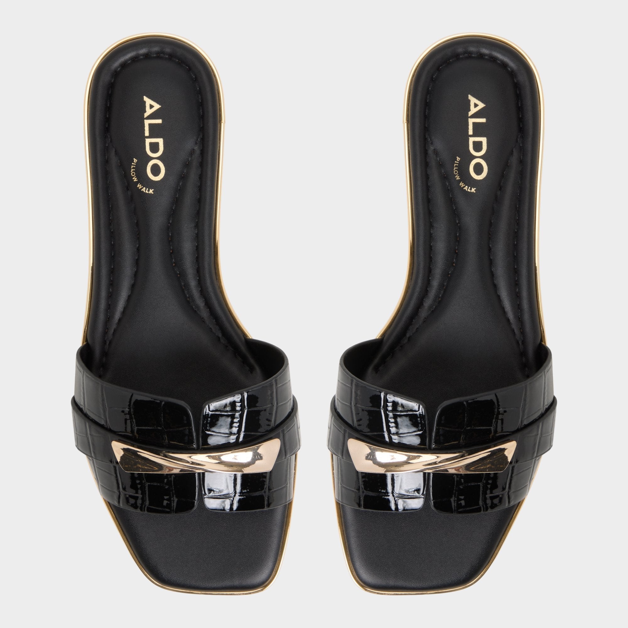 Aldo Darlina in Black - Slide sandal Women|New