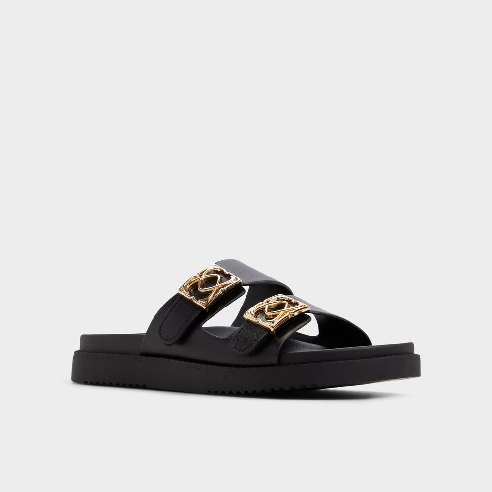 Aldo Mungos in Black - Footbed sandal, Footbed sandal Women|New