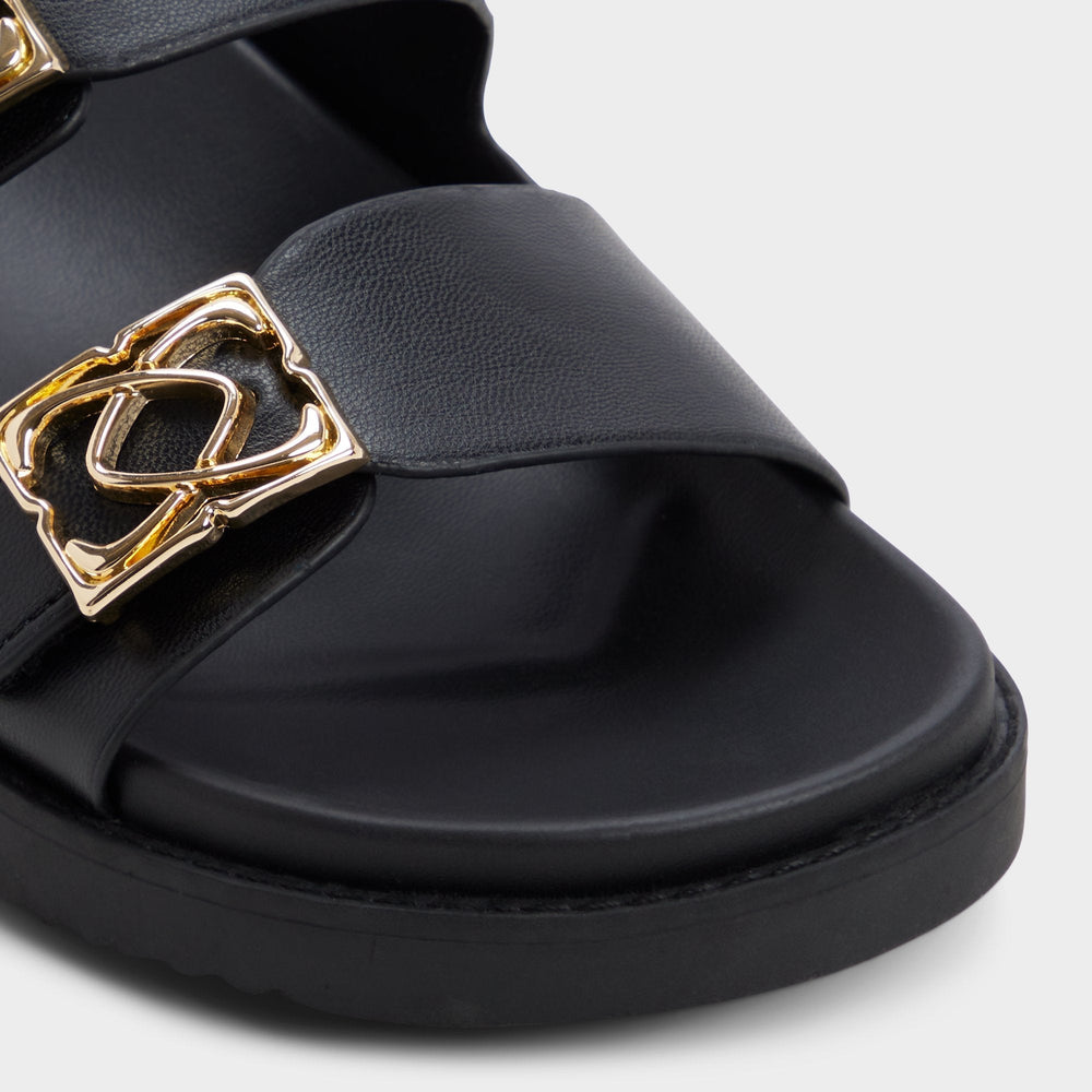 Aldo Mungos in Black - Footbed sandal, Footbed sandal Women|New