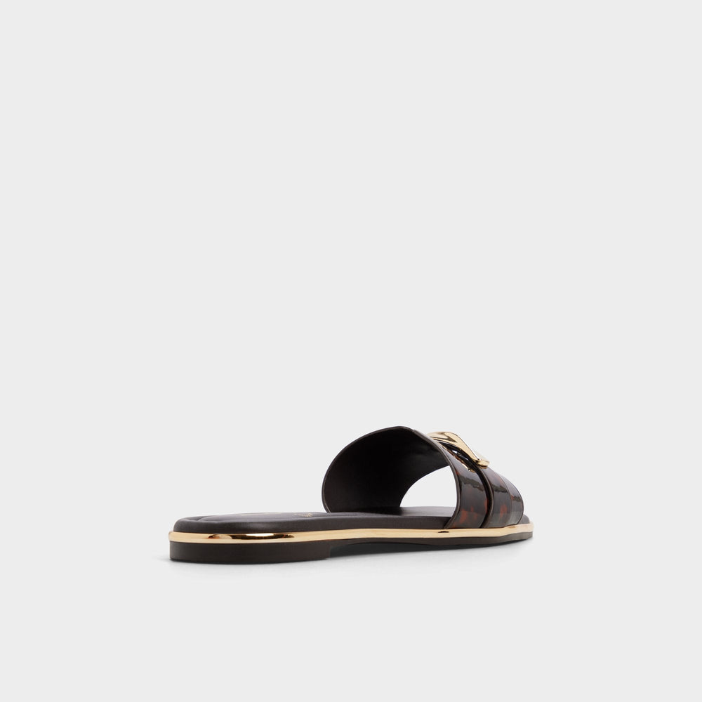 Aldo Darlina in Open Brown - Slide sandal Women|New