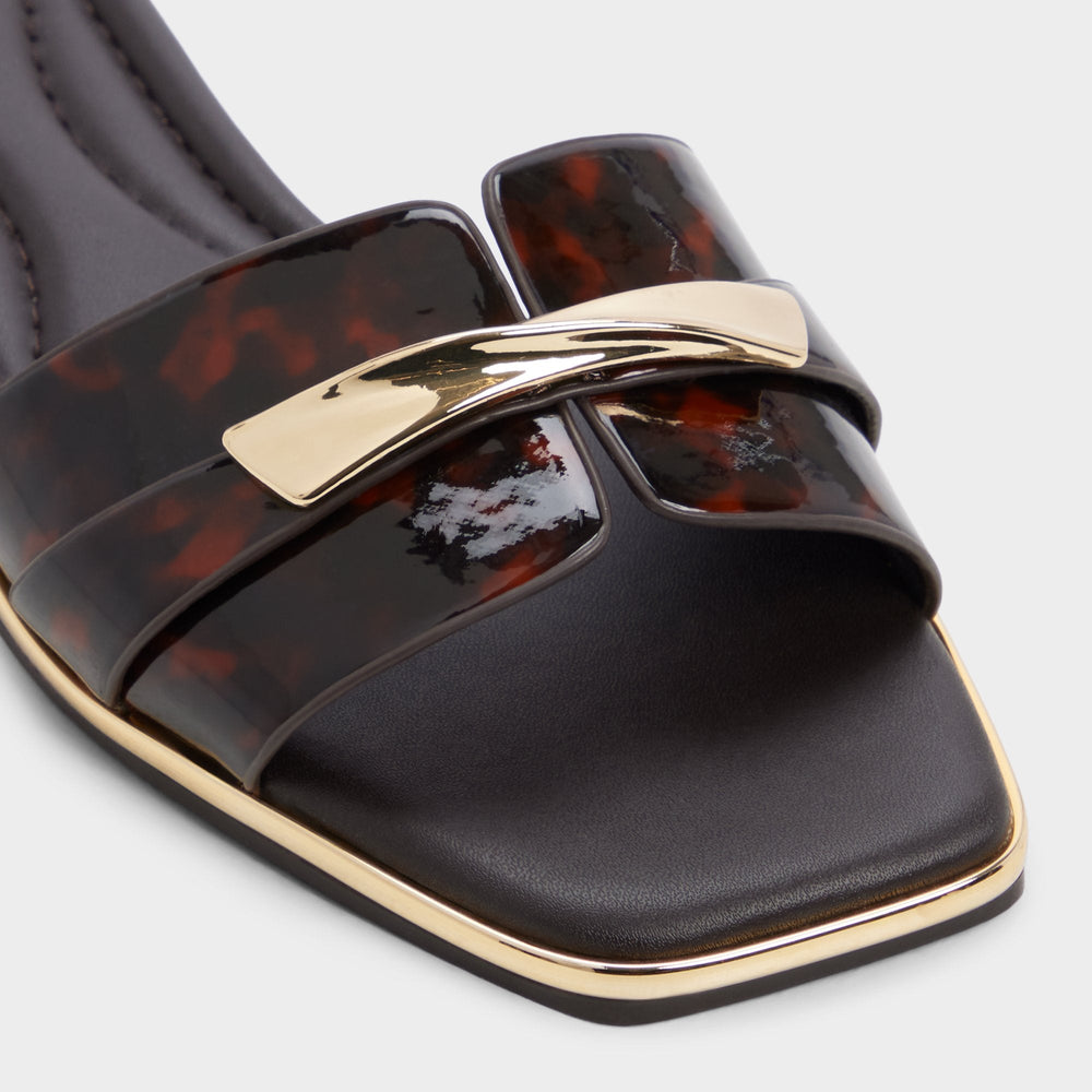 Aldo Darlina in Open Brown - Slide sandal Women|New