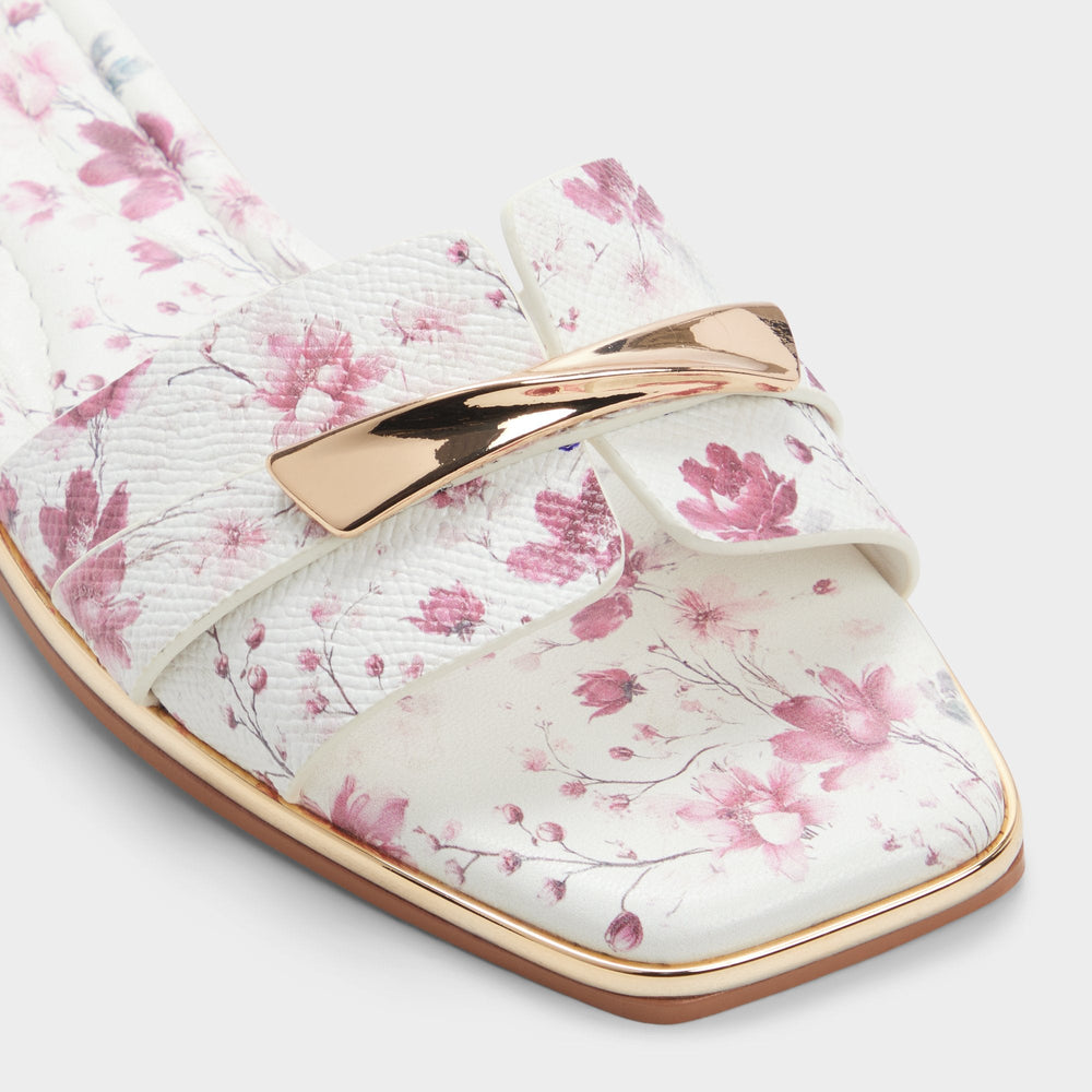 Aldo Darlina in White Combo - Slide sandal Women|New