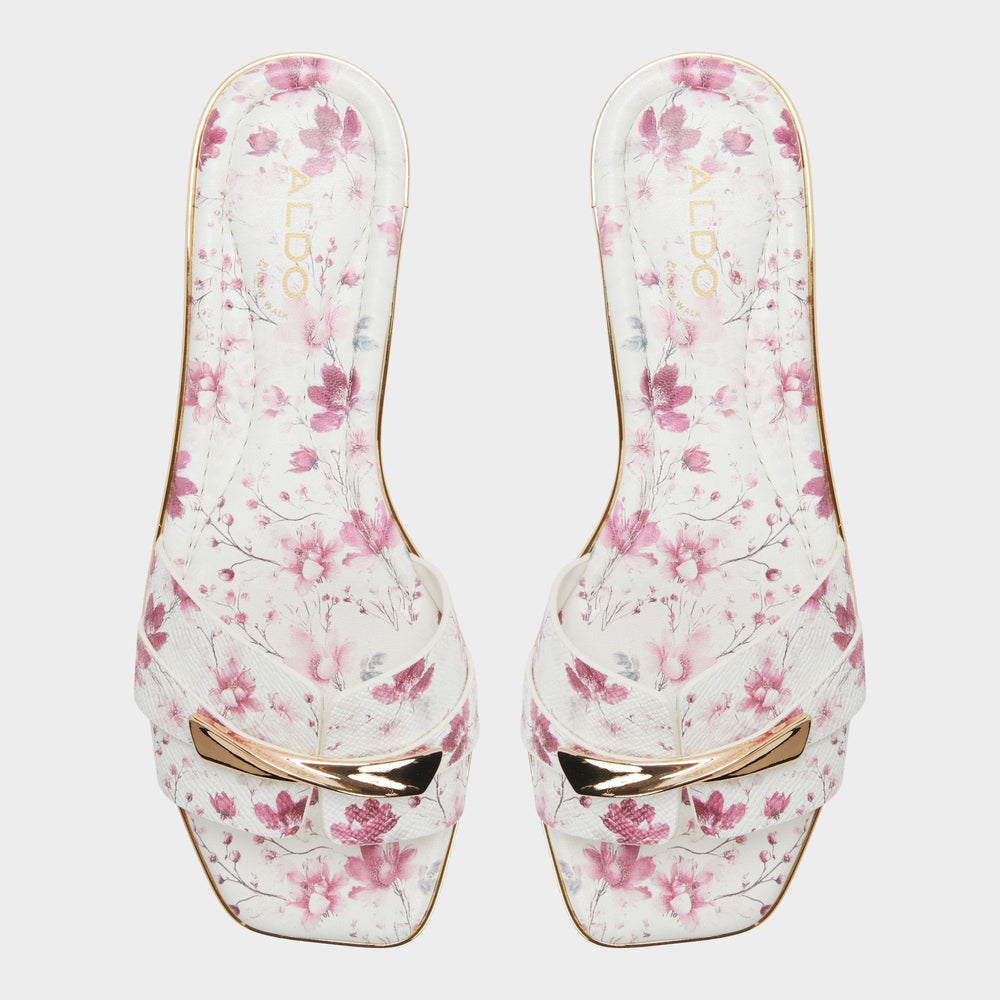 Aldo Darlina in White Combo - Slide sandal Women|New