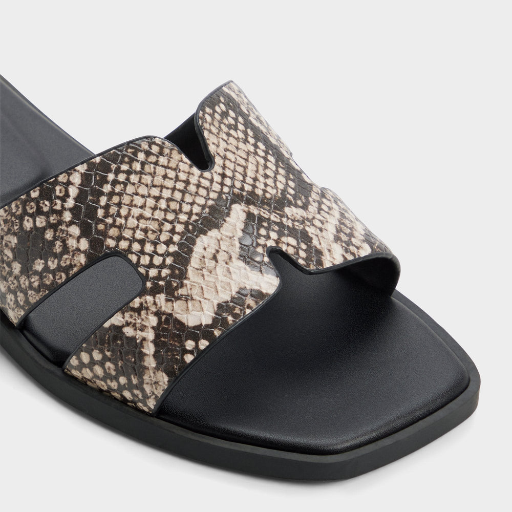 Aldo Itsandal in Open Brown 14190528 - Slide sandal Women|New