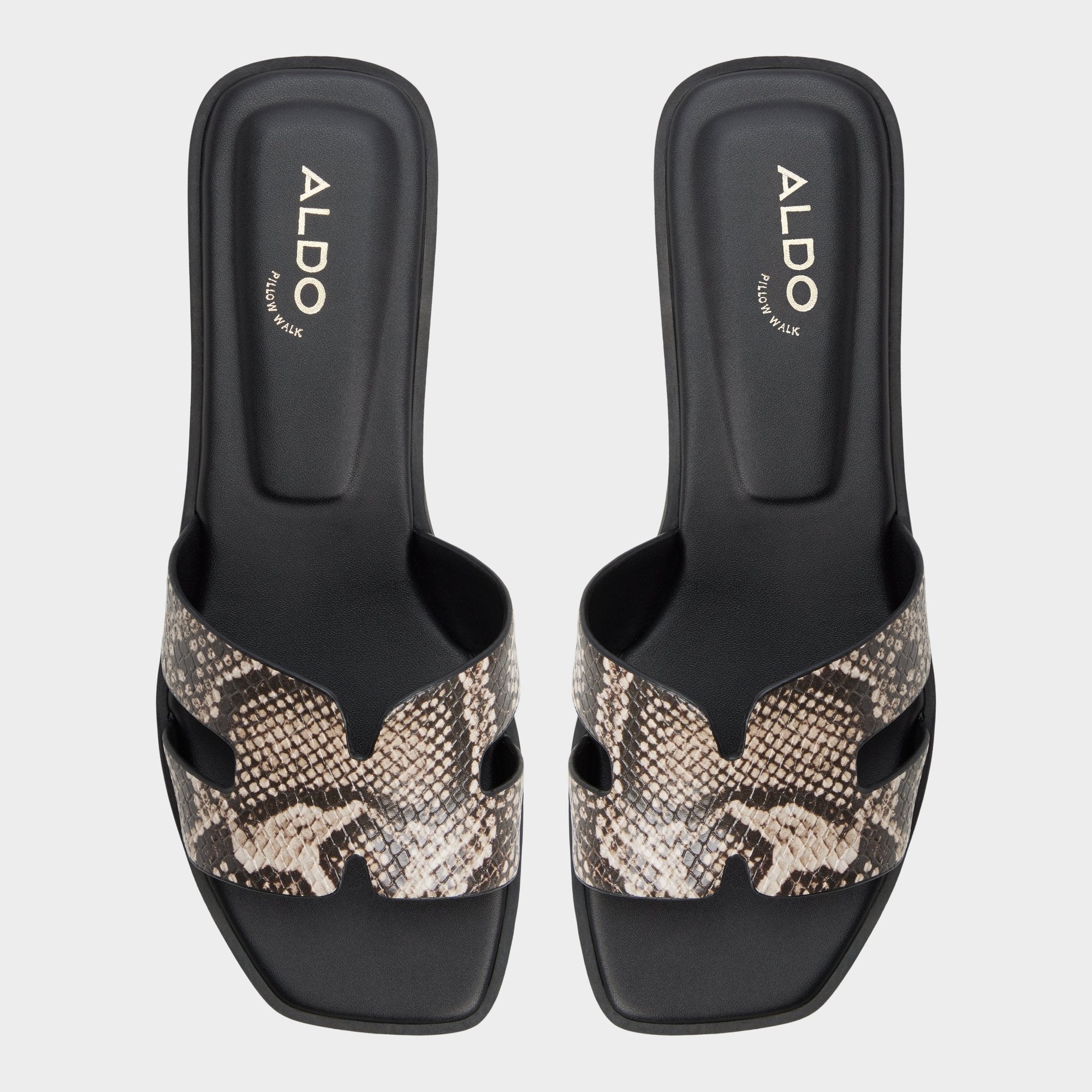 Aldo Itsandal in Open Brown 14190528 - Slide sandal Women|New