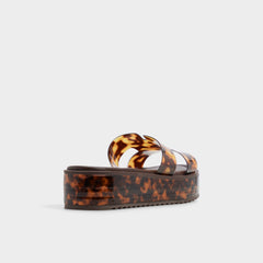 Aldo Anayelie in Open Brown - Slide sandal, Platform Women|New