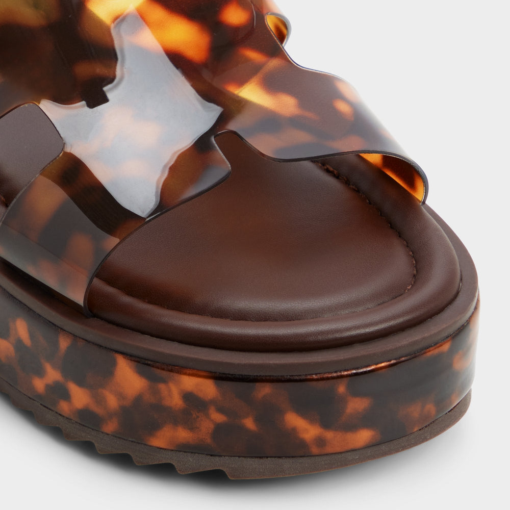 Aldo Anayelie in Open Brown - Slide sandal, Platform Women|New