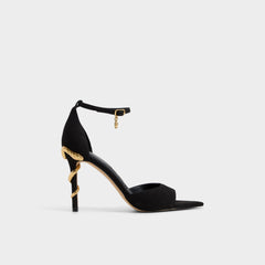 Aldo Medeza in Black - Strappy heeled sandal Women|New