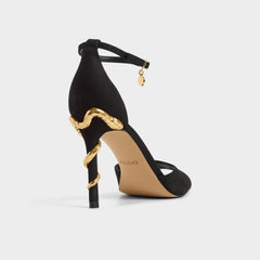 Aldo Medeza in Black - Strappy heeled sandal Women|New