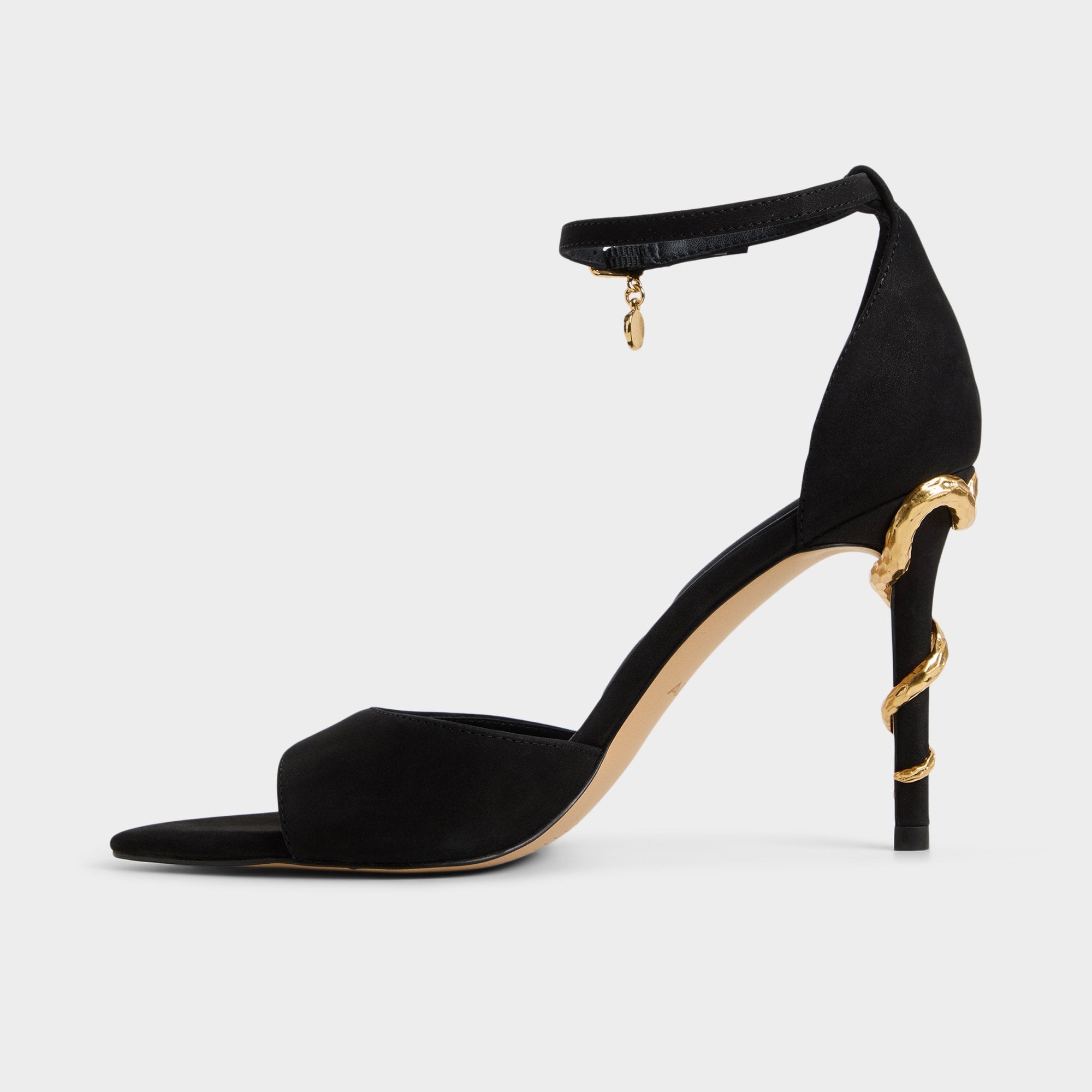 Aldo Medeza in Black - Strappy heeled sandal Women|New