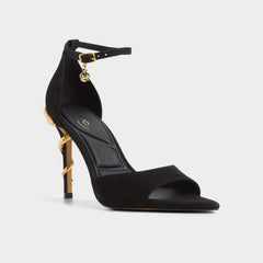 Aldo Medeza in Black - Strappy heeled sandal Women|New