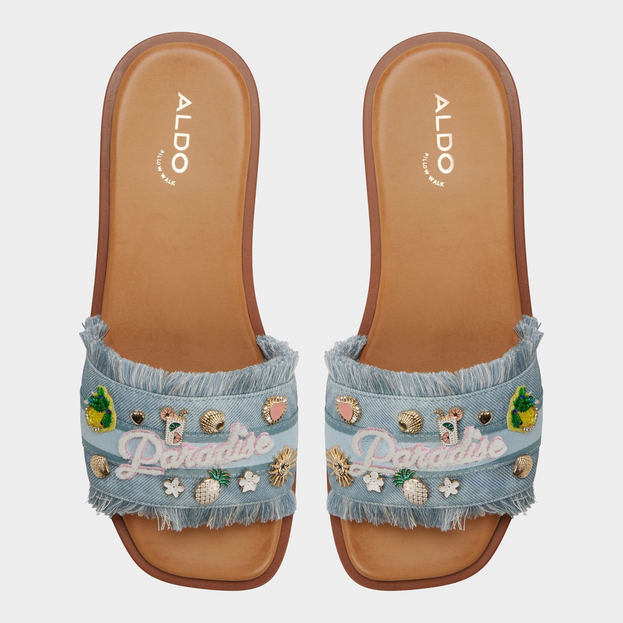 Aldo Paradiseslide in Denim 14343907 -  Women