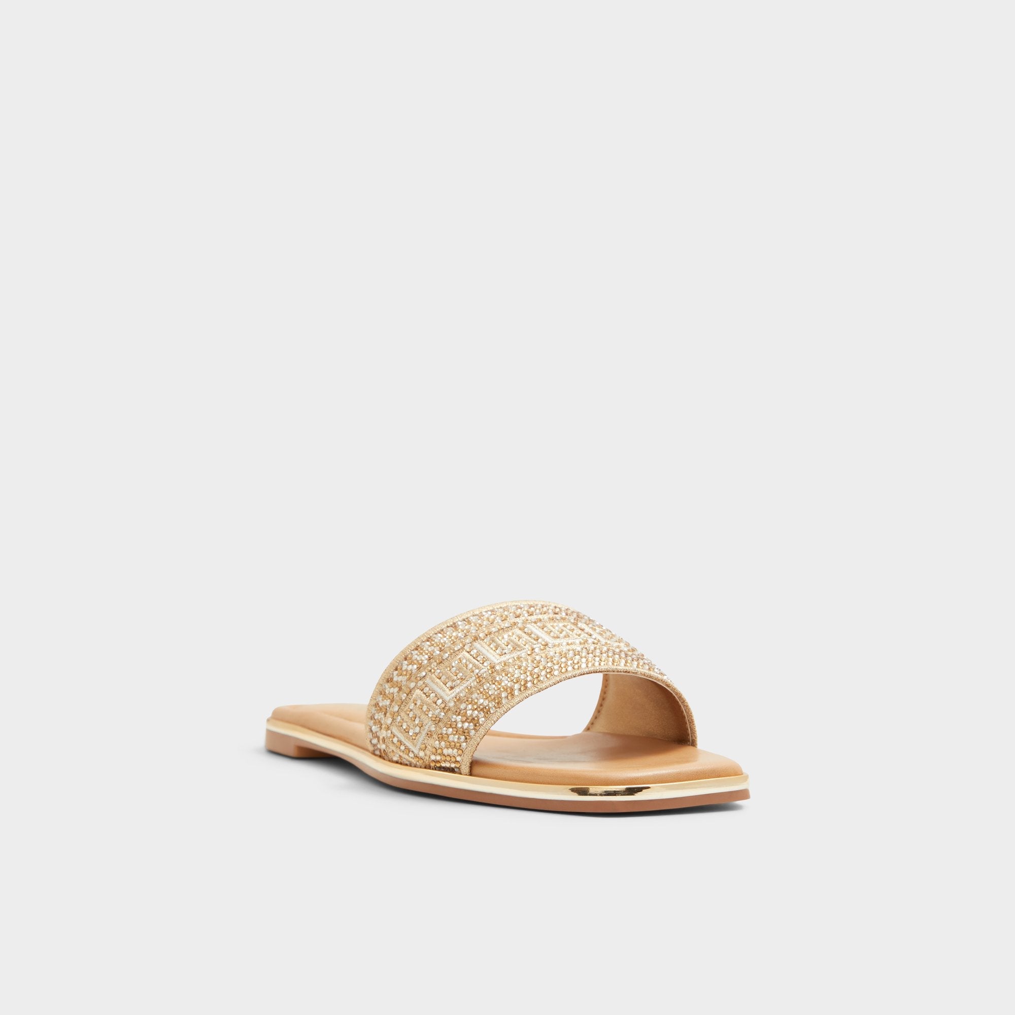Aldo Oceania Gold Women's Flats - Slide sandal Women