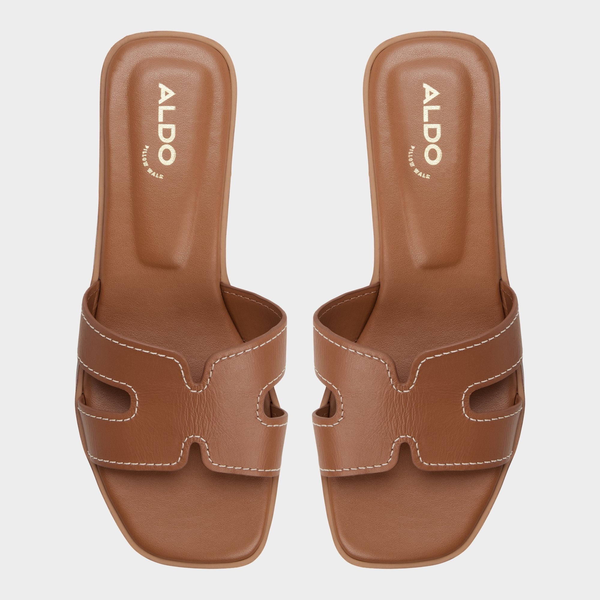 Aldo Itsandalb in Medium Brown - Slide sandal Women