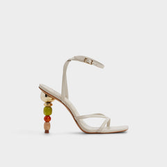 Aldo Beachglass in White Bone - Strappy heeled sandal Women