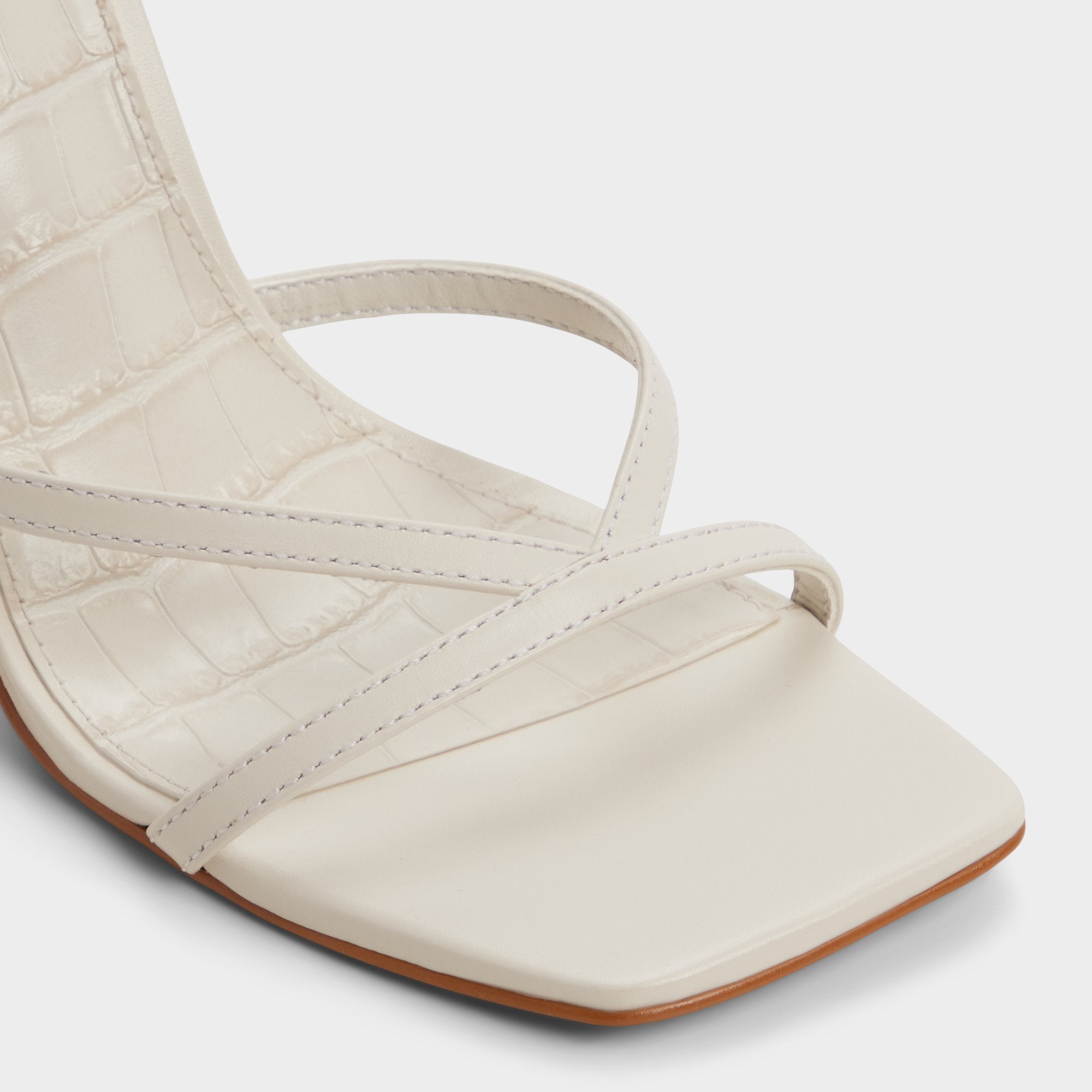 Aldo Beachglass in White Bone - Strappy heeled sandal Women