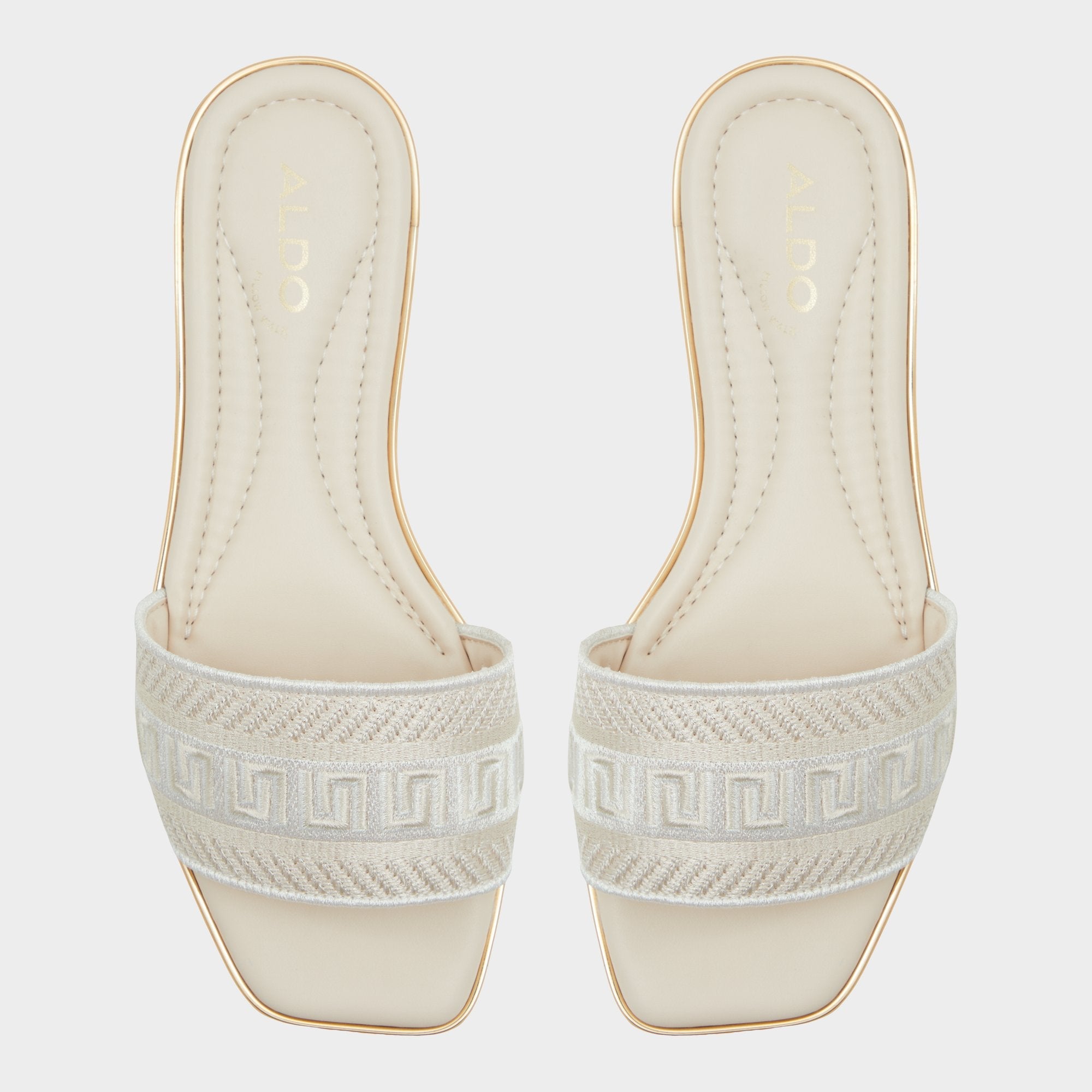 Aldo Oceania in Other Beige - Slide sandal Women
