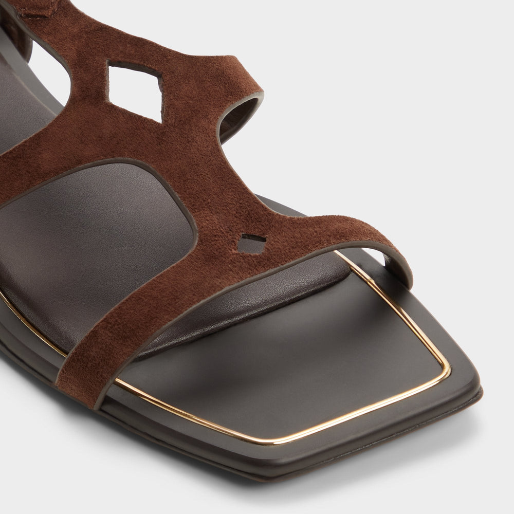 Aldo Marisea in Dark Brown - Gladiator sandal Women