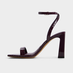 Aldo Azzira in Bordo - Strappy heeled sandal, Block heel Women